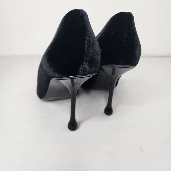 Jimmy Choo Orbs 95 Embellished Womens Black Pump Size 39.5 - Picture 6 of 9